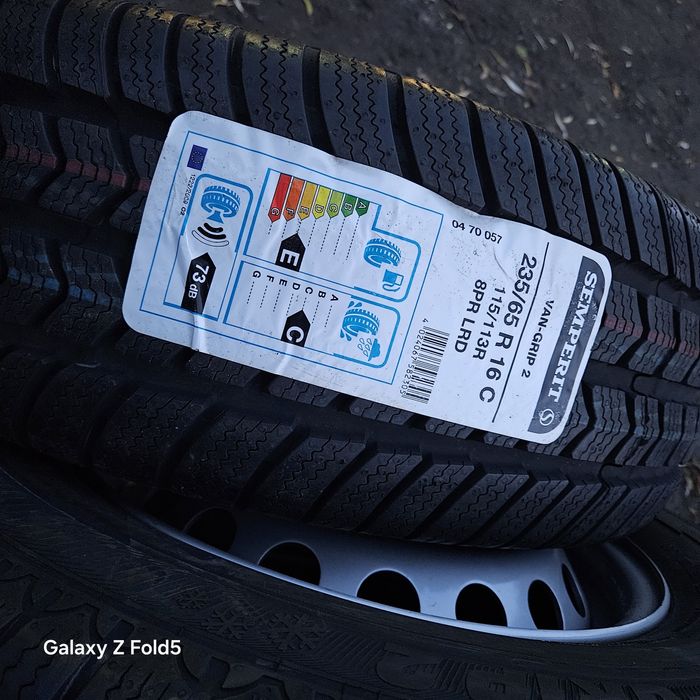 Nowe koła zimowe 235/65/16C Ford Transit 5x160, 2024rok ET60