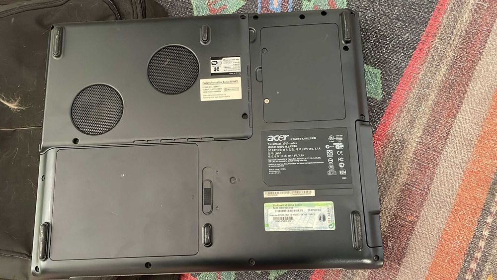 Vendo Acer Travelmate 2700