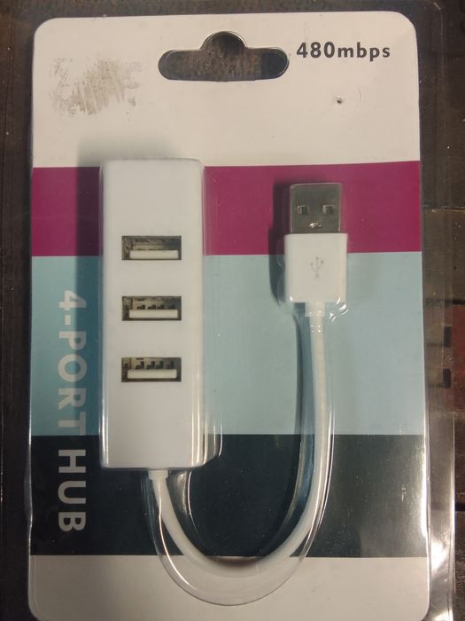 Rozdzielacz USB/hub X4 nowy