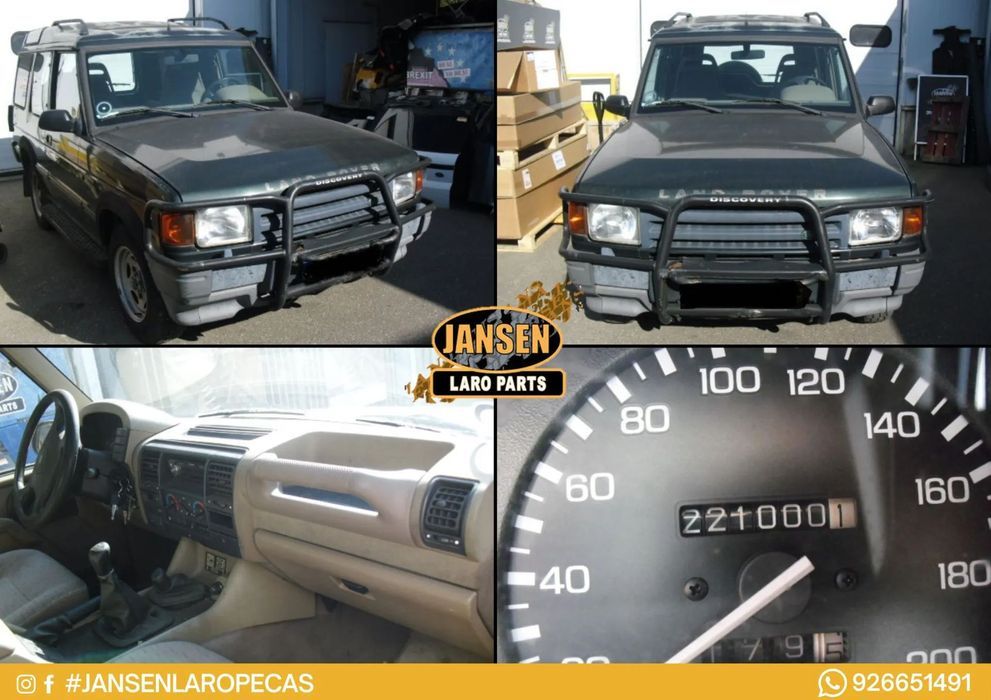 Land Rover Discovery 300 Peças Usadas epson green