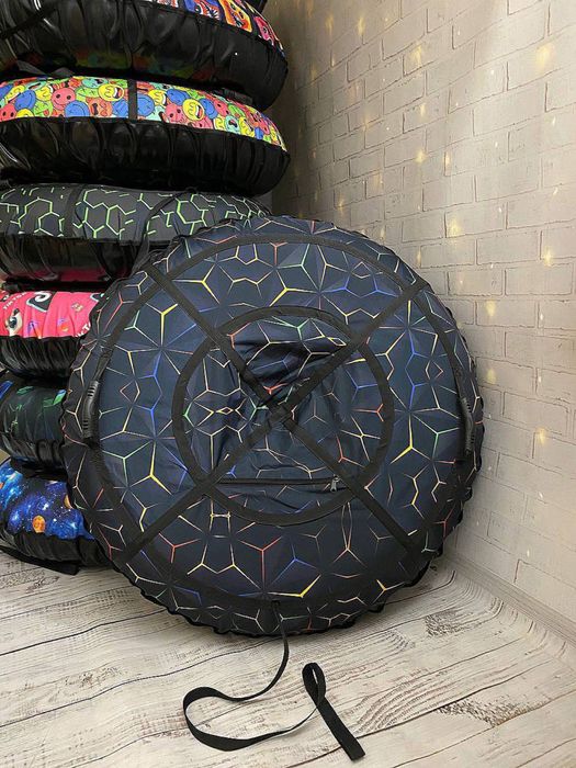 Тюбинг надувной тюба плюшка таблетка надувная ватрушка и для воды)