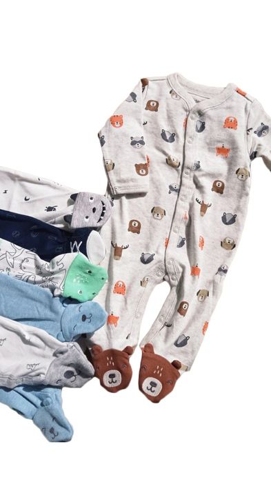 Сліп бавовна, фліс, махра чоловічок человечек слип Carters ромпер карт