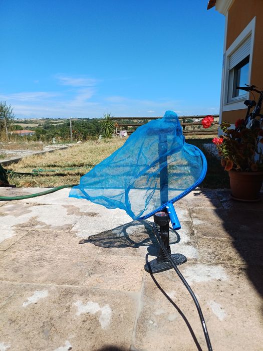 2 Redes para limpeza piscina