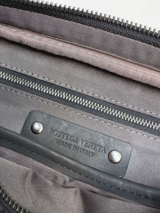 Шкіряна сумка Bottega Veneta Кросбоді Чорна / Сумка Боттега Венета