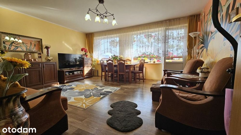 Przestronne mieszkanie 48,1 m² | 2 pokoje