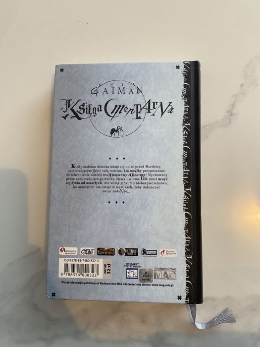 Ksiega cmentarna neil gaiman