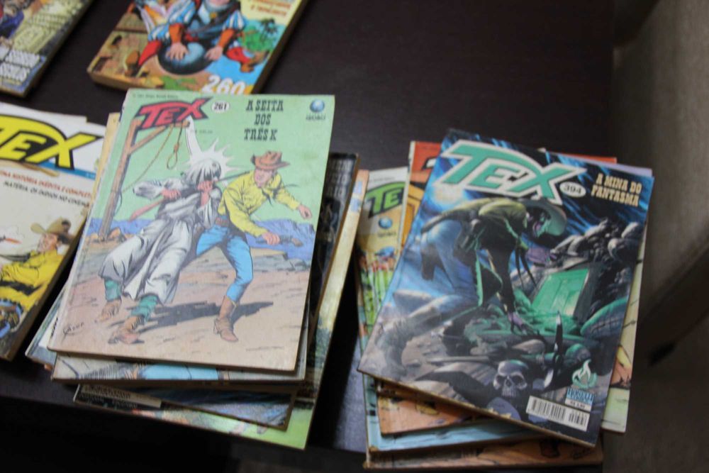 Tex,  Zagor, Mágico Vento, Mister No, Nick Raider, Martin Mystère