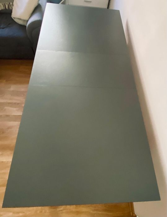 Stół rozkladany szaro-biały 160-200/90 Stan: jak nowy