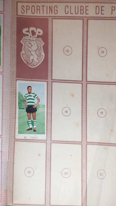 "Caderneta de Cromos Caramelos Campeões da Bola 1960/61 - A Francesa (Incompleta)"