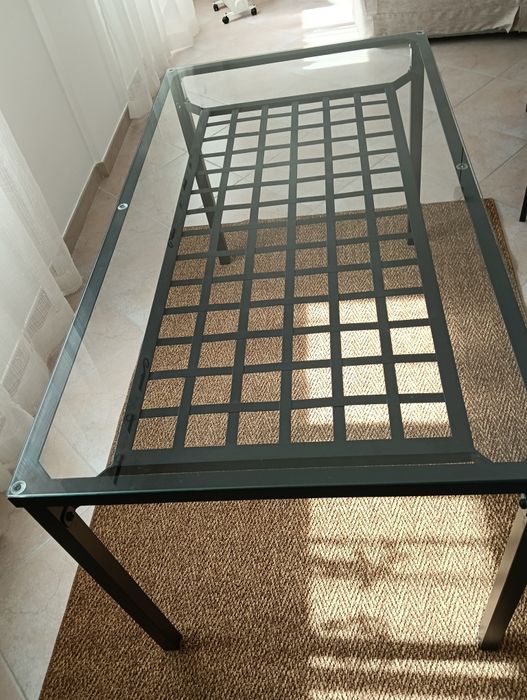 Mesa Sala em ferro forjado