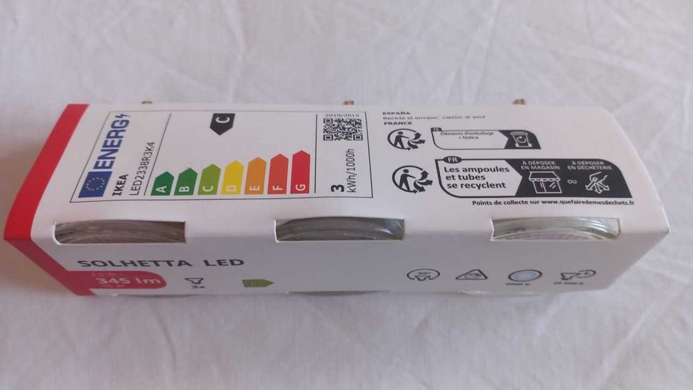 Lâmpadas LED GU10-345 lúmenes-4000 K