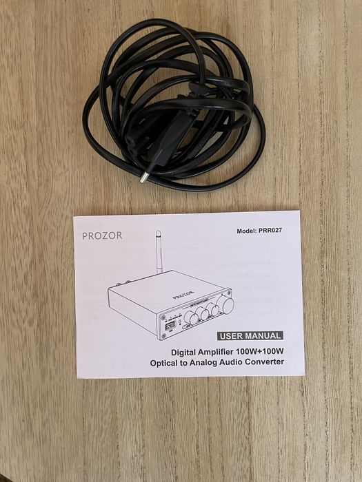 Prozor PRR027 - miniaturowy wzmacniacz z DAC i Bluetooth