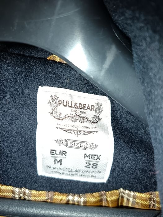 Casaco fazenda, azul escuro.