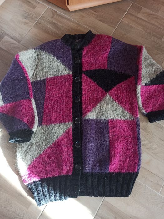 Sweter, blezer, płaszcz handmade, oversize