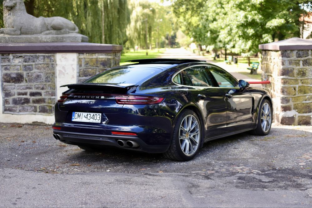 Porsche Panamera 4S, GWARANCJA 2020r BEZWYPADKOWY, pierwszy właściciel