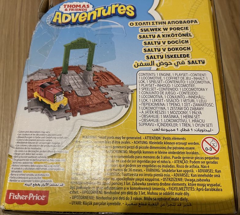 Thomas & Friends adventure, Salty, tory, lokomotywa, pociąg
