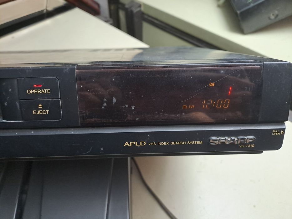 Leitor VHS  Sharp