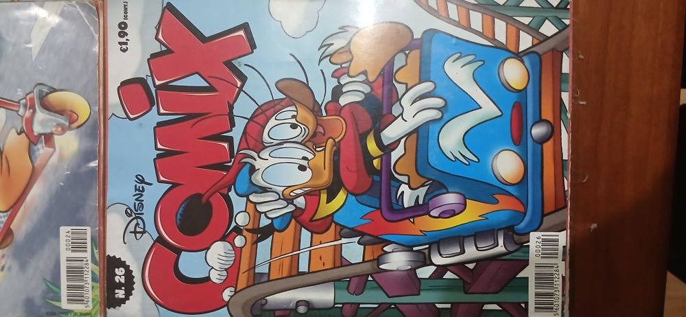 Livros Comix da Disney