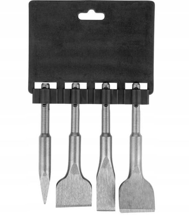 Zestaw dłut krótkich do betonu 14 x 1-2-4 cm SDS-plus PARKSIDE