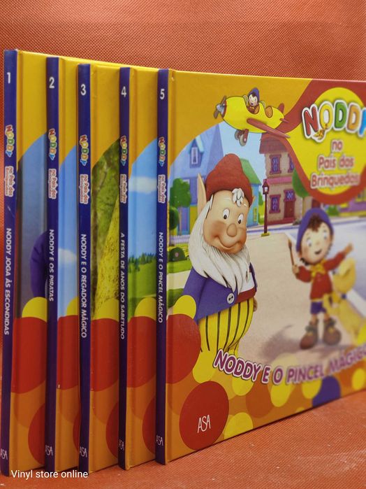 Livro - REF PINF - Noddy No País Dos Brinquedos Livros 1-5