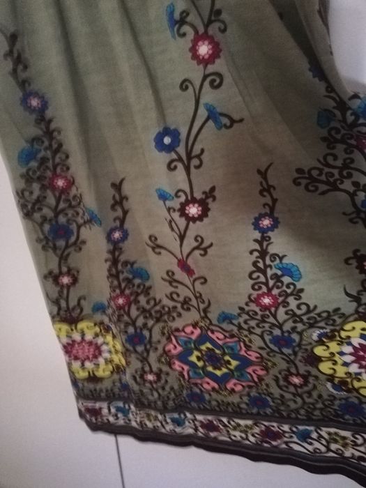 Vestido verde Lanidor