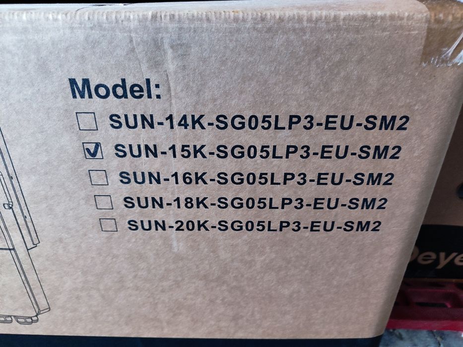 Інвертор Deye SUN‑15K‑SG05LP3‑EU —SM2