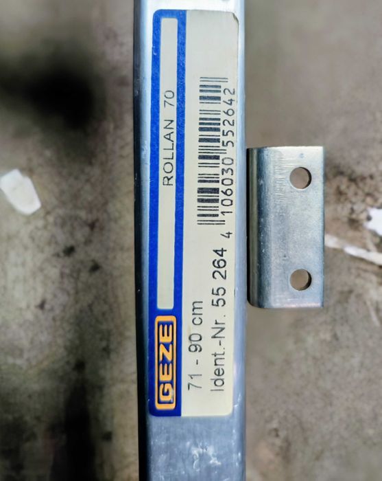 Раздвижная система Geze Rollan 70 71-90 см