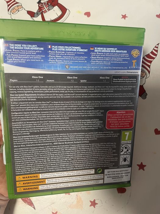 Диск Lego Dimensions Xbox One