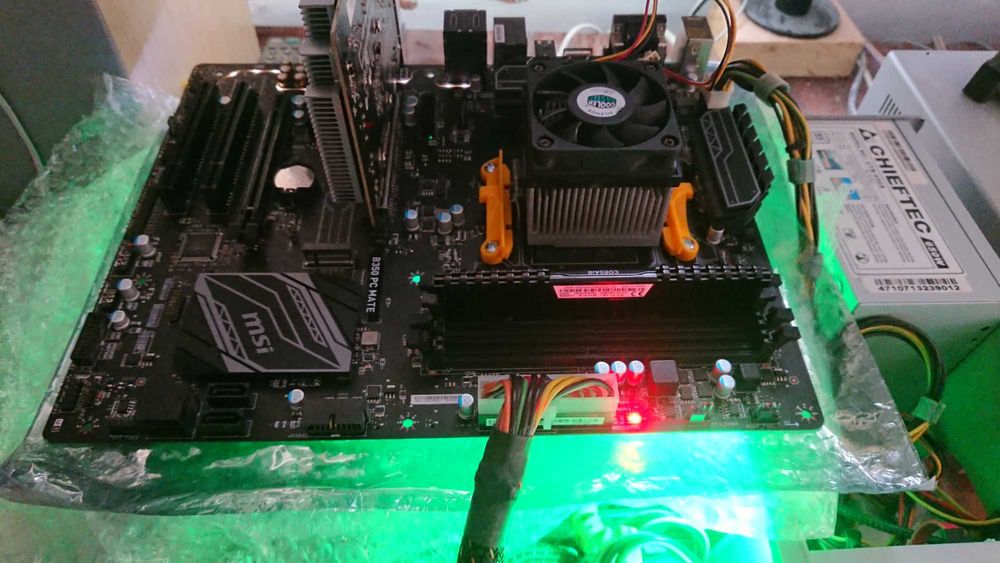 MSI B350 PC Mate Socket AM4 (не рабочая)