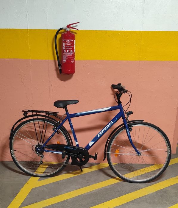 Bicicleta Esperia azul – muito bom estado – pouco uso