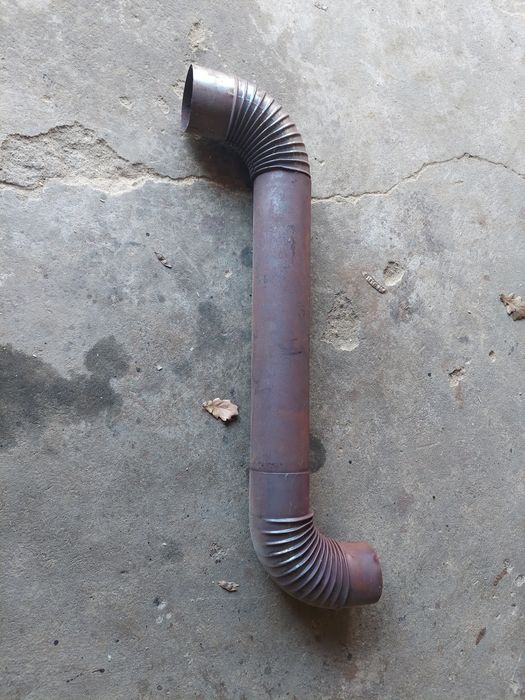 Rura spalinowa kominowa z kolanami 130mm