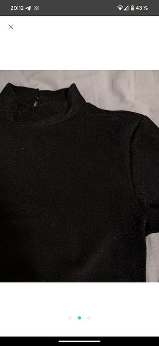 Платье обтягивающее в блёсточку