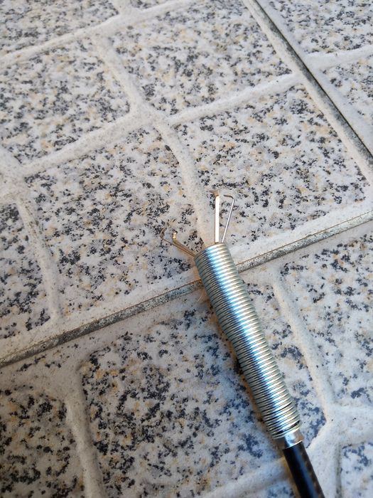 Desentupidor manual com 1,3m