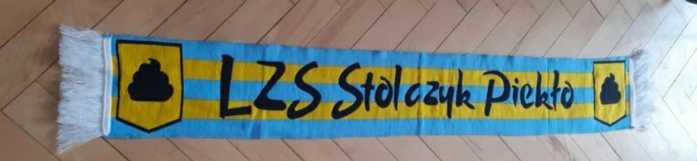 Szalik kolekcjonerski kapitan bomba LZS  Stolczyk Piekło