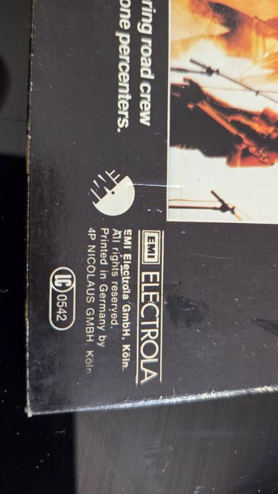 Iron Maiden Iron Maiden LP EMI Electrola 1PRESS 1980