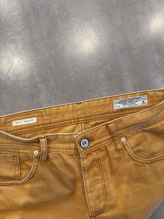 Spodnie rude jeansy Jack&Jones