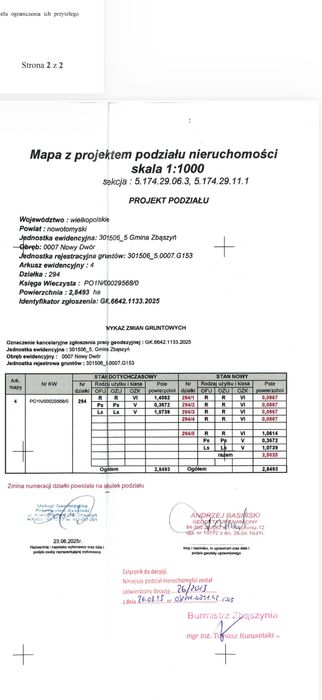 Działka budowlana na sprzedaz, WZ bezterminowe - Ansicht 2