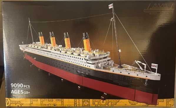 Конструктор «Легендарний Титанік" схожий на  LEGO 9090 летале Код 1069