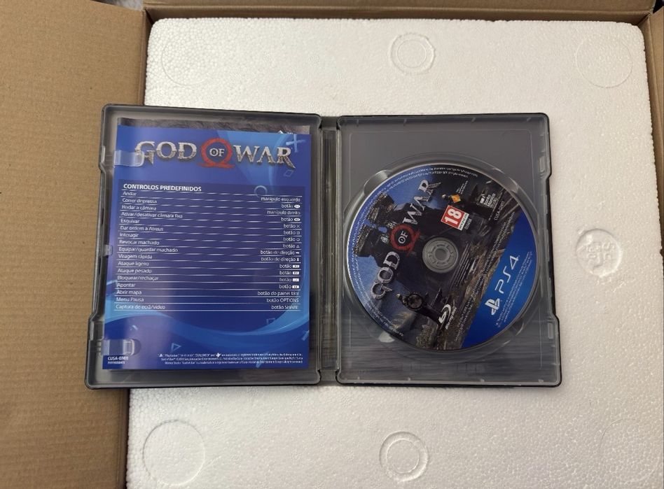 Edição Colecionador God Of War