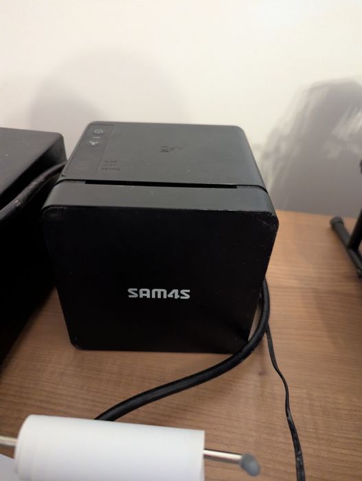 POS com caixa e impressora térmica