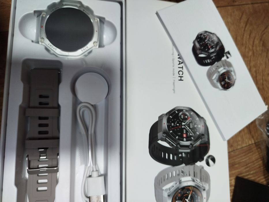 Смарт часы Ti-rex 3 MAX,GPS, NFC, AMOLED.