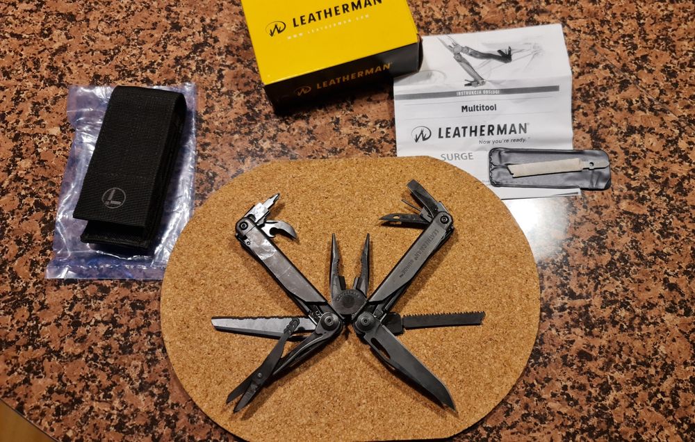Rarytas Leatherman Surge Black 1 Generacja