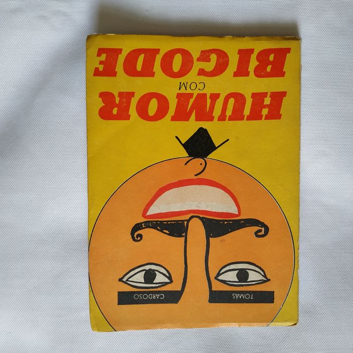 Livro Humor com Bigode de Tomás Cardoso de 1962