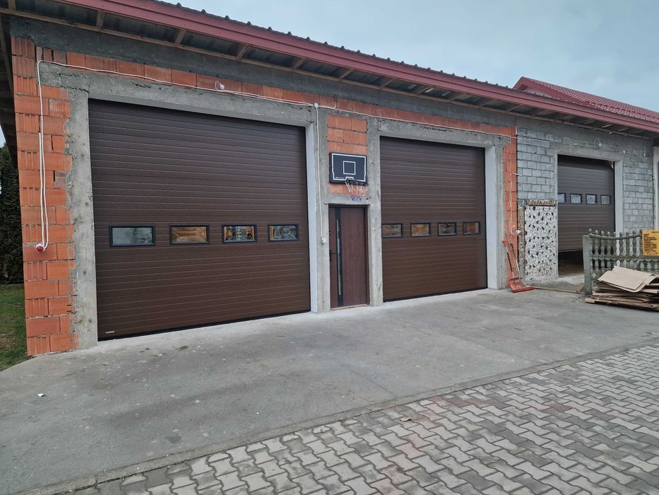 Brama garażowa brąz 3000x2500