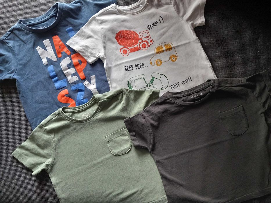 Koszulki chłopięce 86/92