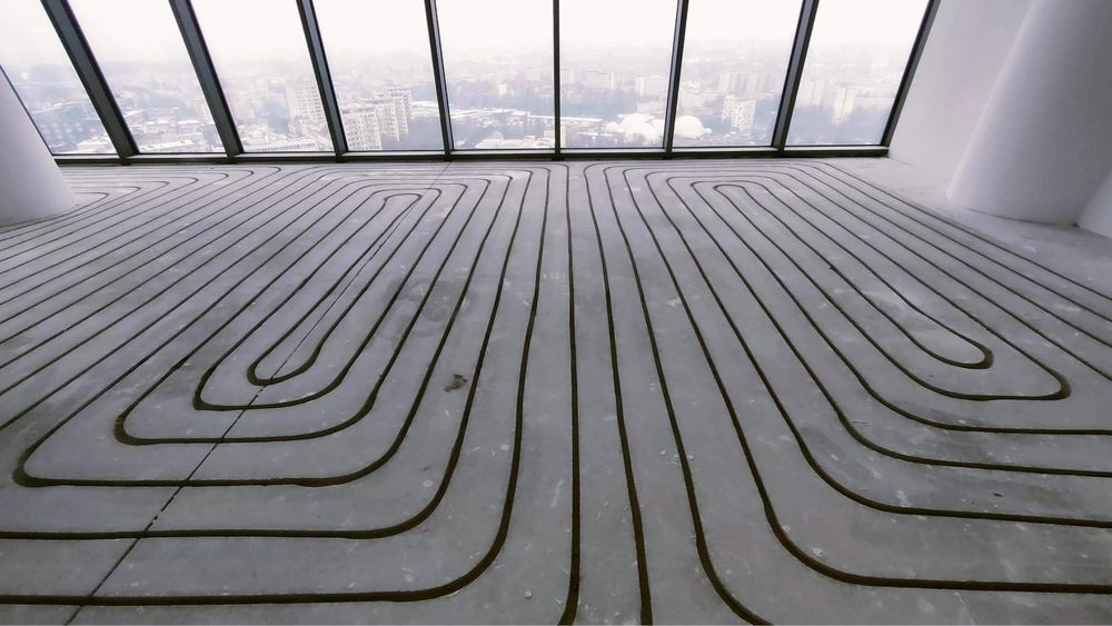 Frezowanie pod ogrzewanie podłogowe, ogrzewanie frezowane