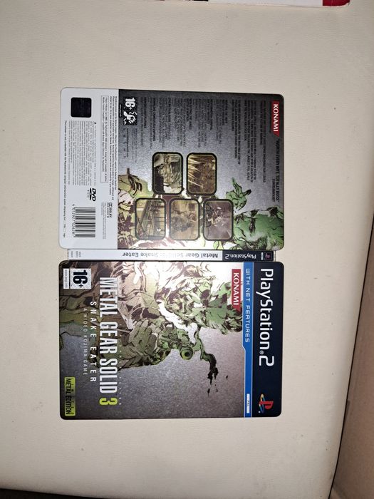 Steelbook Metal Gear Solid 3 PS2
