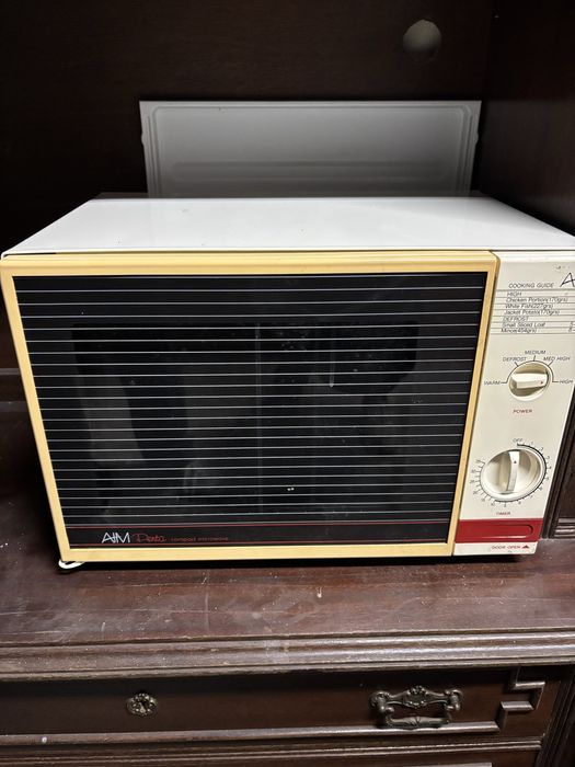 Micro ondas usada…