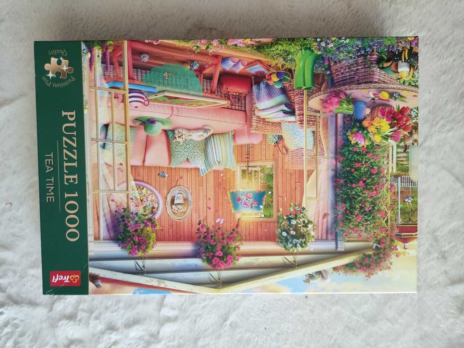 Puzzle 1000 Trefl Tea Time Moje ulubione miejsce