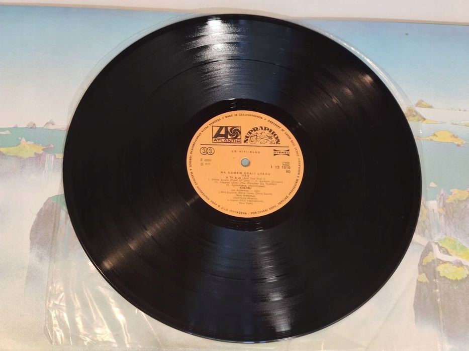 Yes - Na Samém Kraji Útesu (Close To The Edge). 1974. Supraphon. Ex
